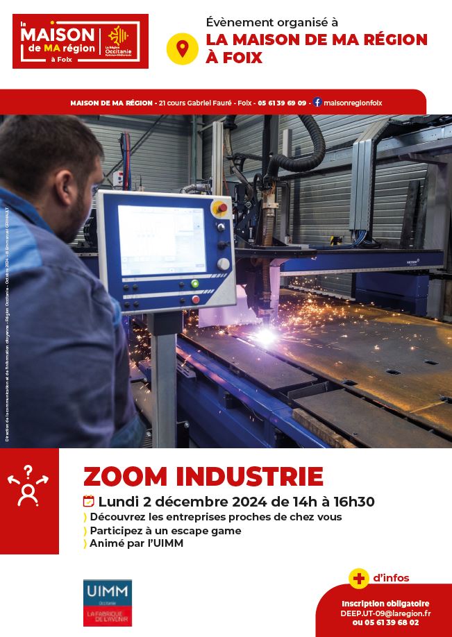 découverte métier industrie formation emploi escape game
