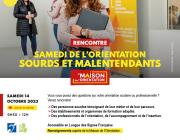 Samedi de l'Orientation - Sourds et Malentendants